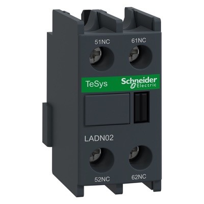 Schneider LADN02 Front Contact Block 2NC